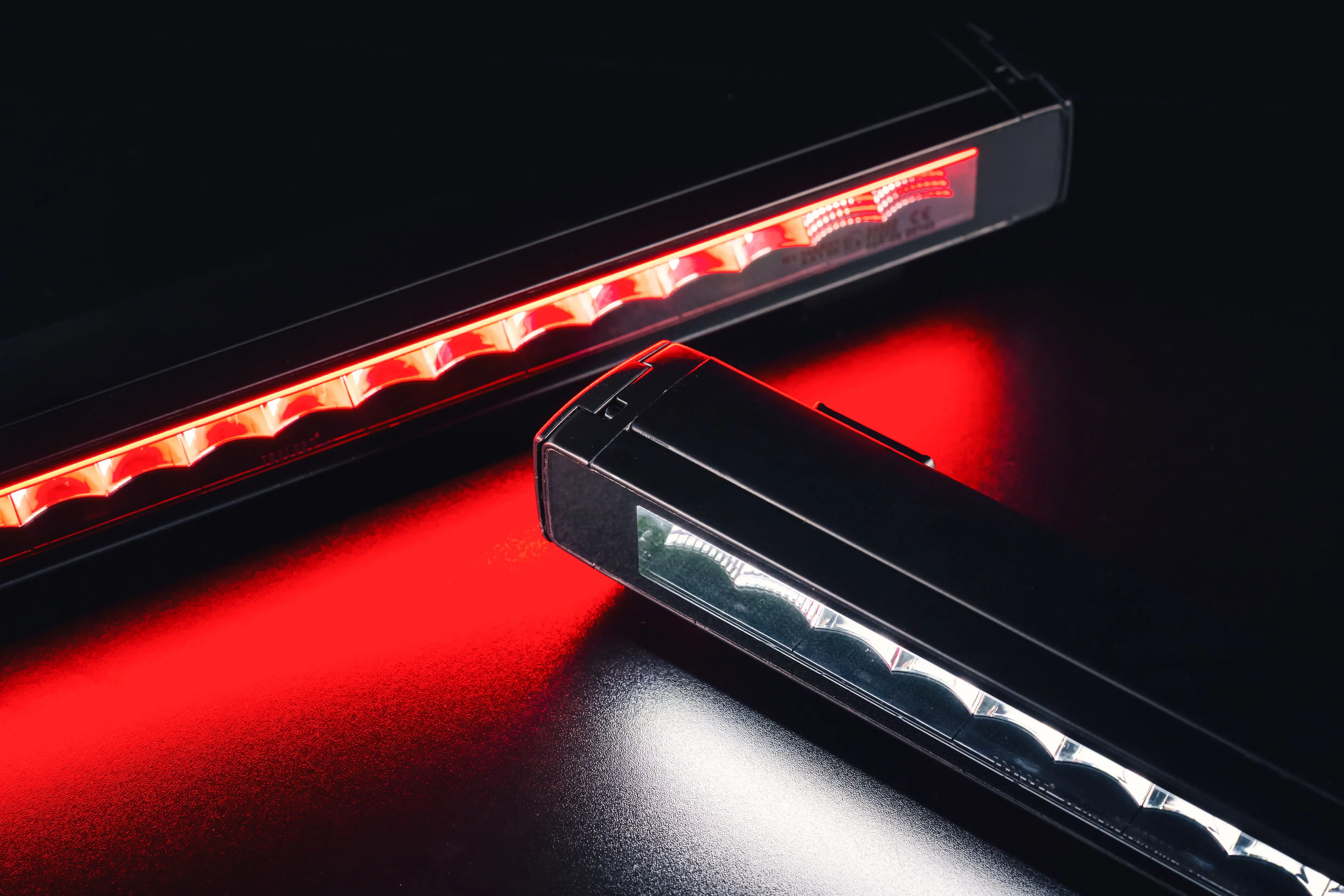 Range of TRALERT Stratos LED light bars in different lengths